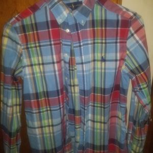 Polo Ralph Lauren boys plaid shirt